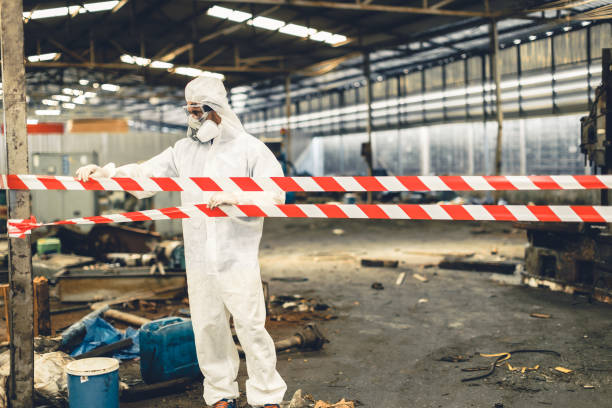Professional Hoarding Cleanup technician working in Princeton, MO